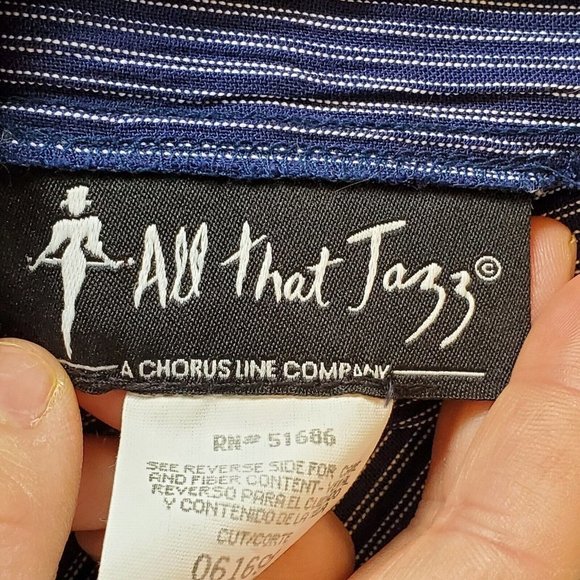 Vintage 90s Blue Maxi Dress Sleeveless Pinafore Side Slit tie Waist Pinstripe - Picture 8 of 9